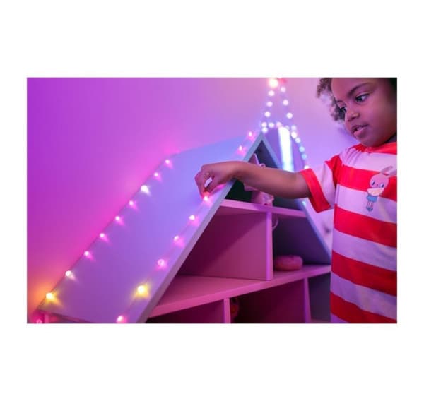 Twinkly, Candies 200 sydämenmuotoiset RGB-LEDit, vihreä johto, USB-C
