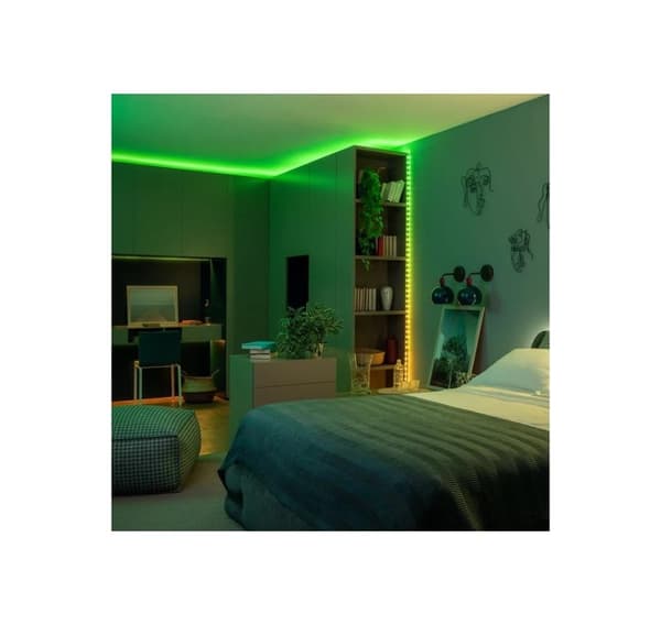 Twinkly, Dots Smart LED 200 RGB, 10m, svart tråd