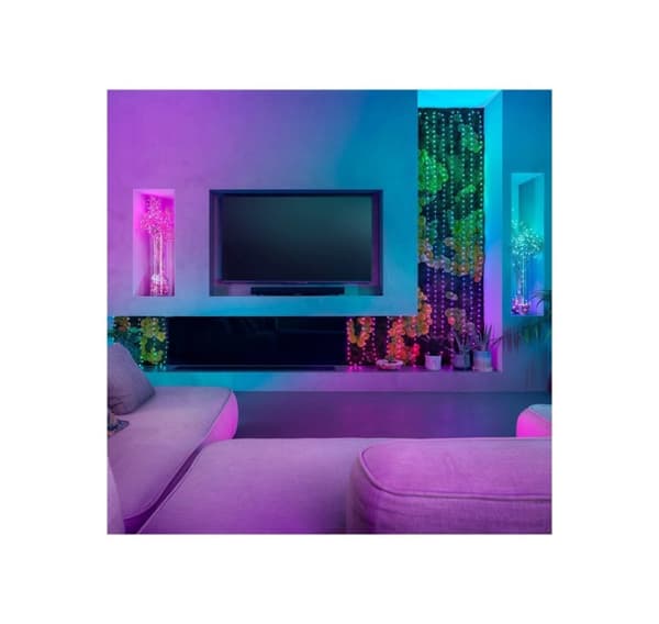 Twinkly, Candies 200 pärlformade RGB-lysdioder, grön tråd, USB-C