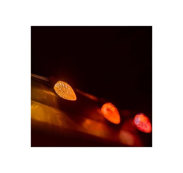 Twinkly, C9 Bulbs Smart LED 40 RGB, 12,2m, Grøn ledning