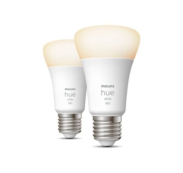 Philips Hue, W 9W A60 E27, 2st förpackning