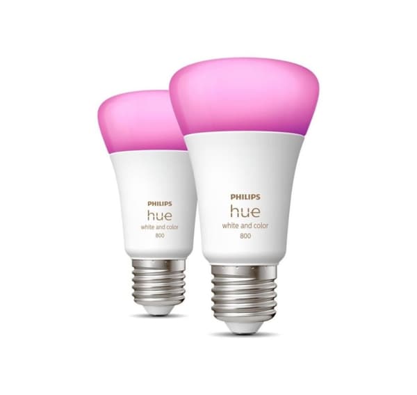 Philips Hue, Hue WCA 6,5W A60 E27, 2 stk