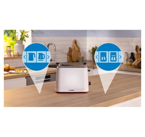 Bosch, kompakt brødrister, TAT3M121 MyMoment