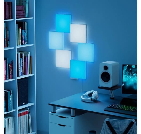Nanoleaf, Blocks Big Squares Starter Kit (6 paneler)