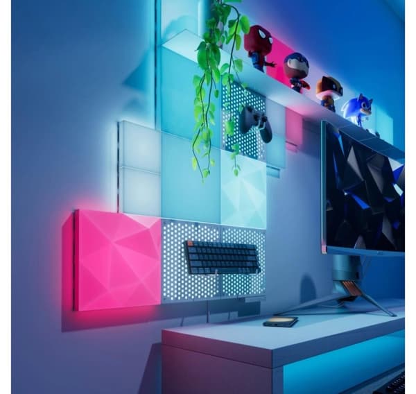 Nanoleaf, Blocks Big Squares Starter Kit (6 paneler)