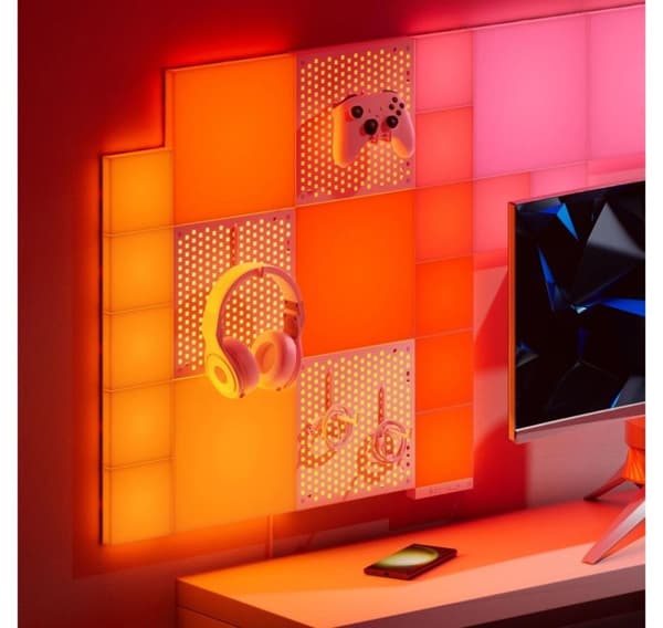Nanoleaf, Blocks Small Squares Add-On Kit (4 paneler)