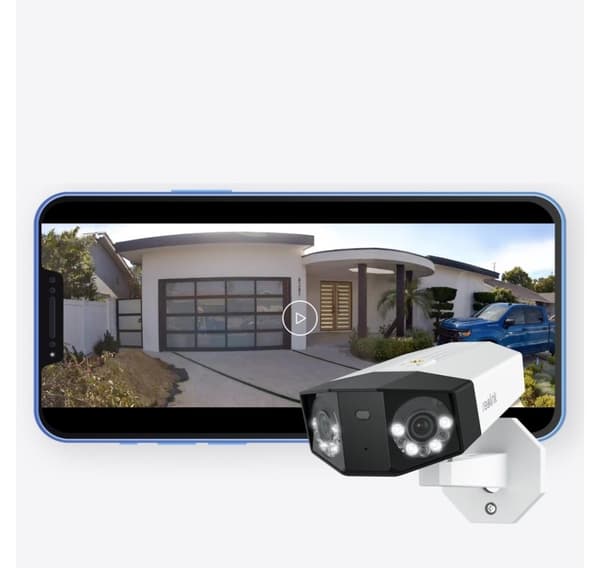 Reolink, Dual-Lens PoE-turvakamera 180° panoraamanäkymällä, Duo Series P750