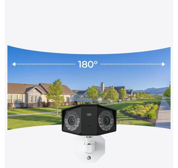 Reolink, Dual-Lens PoE-turvakamera 180° panoraamanäkymällä, Duo Series P750