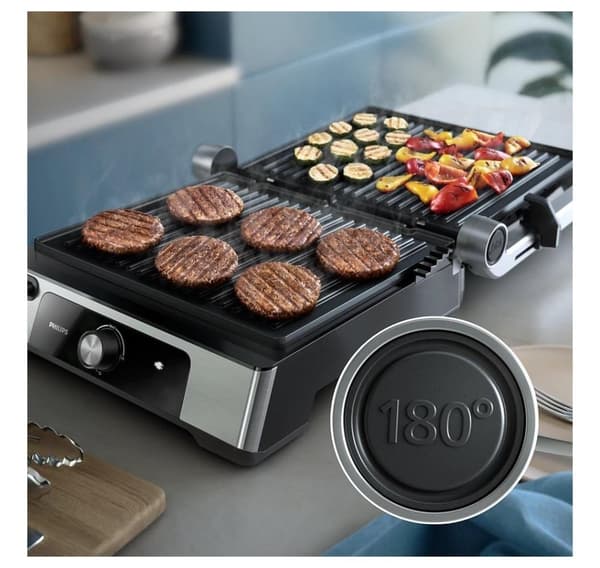 Philips, bord, kontaktgrill, HD6301/90 5000-serien