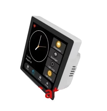 Smart Home Kontrolpanel, 4 Tommer Touchskærm, Zigbee Forbindelse,Kun panel