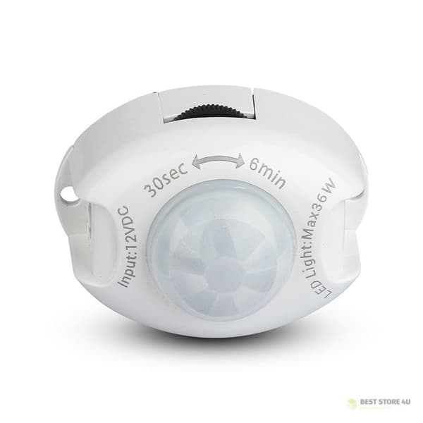Universaali liiketunnistin LED-nauhoille V-TAC VT-8069 3 vuoden takuu
