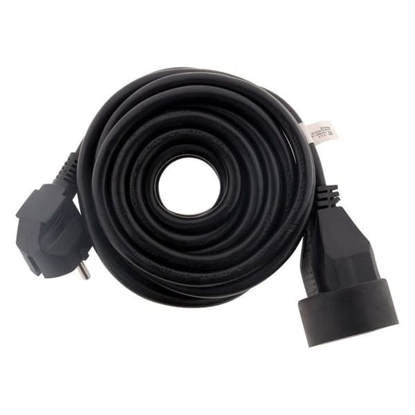 Förlängare - Zenitech - HO5VV-F 3G1,5mm² - 16A - 5m - Inomhus