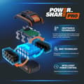 Miniatyrbild 3 av 4: Worx - WA3645 - Lithium-ION Powershare Pro-batteri 20V - 5Ah - (Kompatibel med alla verktyg 20V/40V/80V)