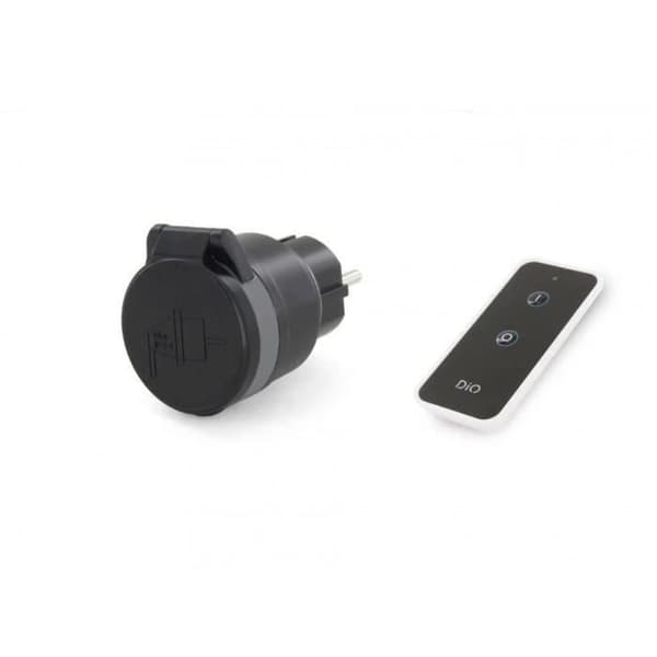 DiO Outdoor Dio Nano stikkontakt + 1-kanals fjernbetjening