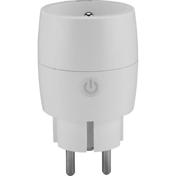 Sæt med 3 mini fjernbetjente stikkontakter + fjernbetjening - GAO - 230 V - Hvid