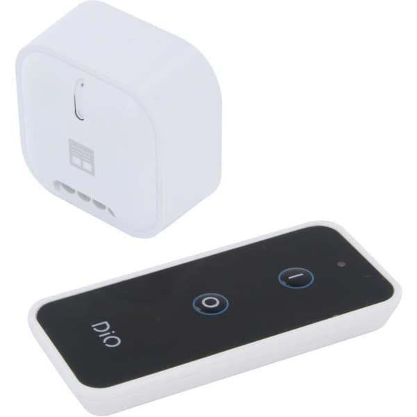 Rulljalusi-kit med modul och 1-kanals fjärrkontroll - DIO CONNECTED HOME - 54853 - DiO 1.0