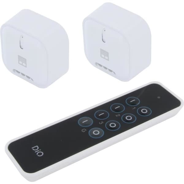 2-moduls kit til jalousi og fjernbetjening - DIO CONNECTED HOME - 54852 - DiO 1.0