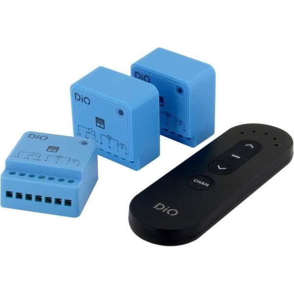 Kit 3 jalusimoduler - DIO CONNECTED HOME - DiO (433Mhz/ZB/BLE) och TC DiO