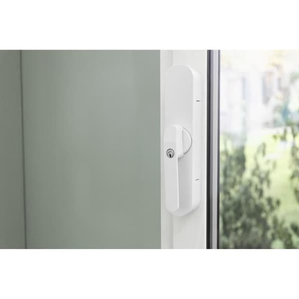 Säkerhetslås för terrassdörr - ABUS - WINTECTO One FCA4100 W - SmartX™-teknik, 3D-larmsensor, styrning via app