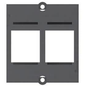 Främre skal - Schwarz - 2 portar Bachmann 917.000 - Bachmann 2 x Keystone