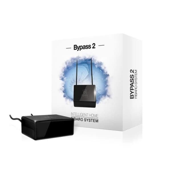 Modulbypass dimmer - Fibaro - FGB-002 - Svart - 3,1 x 2,1 x 1,3 cm - Inomhus Svart