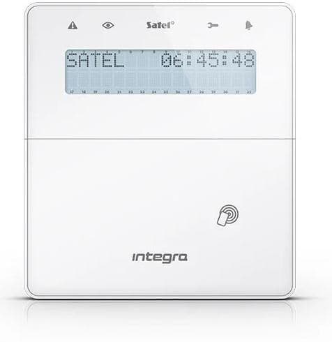 SATEL-NÄPPÄIMISTÖ INT-KLFR-W RFID-LUKIJA, LUOKKA 3