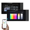 Miniatyrbild 1 av 4: Panneau De Passerelle, Touchscreen-kontroll, Zigbee och Wi-Fi-anslutning,Svart