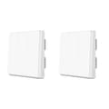 Miniatyrbild 1 av 2: Aqara Smart Home Kit, Trådlös Reläkontroll, Vattendetekteringssensor,2X ingen neutral 3-tangent