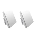 Miniatyrbillede 1 af 2: Aqara Smart Home Kit, Trådløs Relæcontroller, Vandimmersionssensor,2XC1no neutral 1key