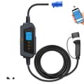 Miniatyrbild 1 av 2: Bärbar EV-laddare, 32A 7KW, Wi-Fi Smart Control,7KW APP INGEN Adapter