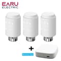Miniatyrbillede 2 af 2: Smart Radiator Actuator, Programmerbar Termostat, Fjernbetjent Temperaturkontrol, 3pc TV02-Hub