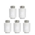 Miniatyrbillede 1 af 2: Smart Radiator Actuator, ZigBee-forbindelse, Stemmestyring med Alexa & Google Home, 5 stk uden gateway
