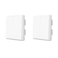 Miniatyrbild 1 av 2: Smart Väggströmbrytare, Ingen Neutral Nödvändig, ZigBee Trådlös Teknologi, 2X utan neutral 2 nyckel