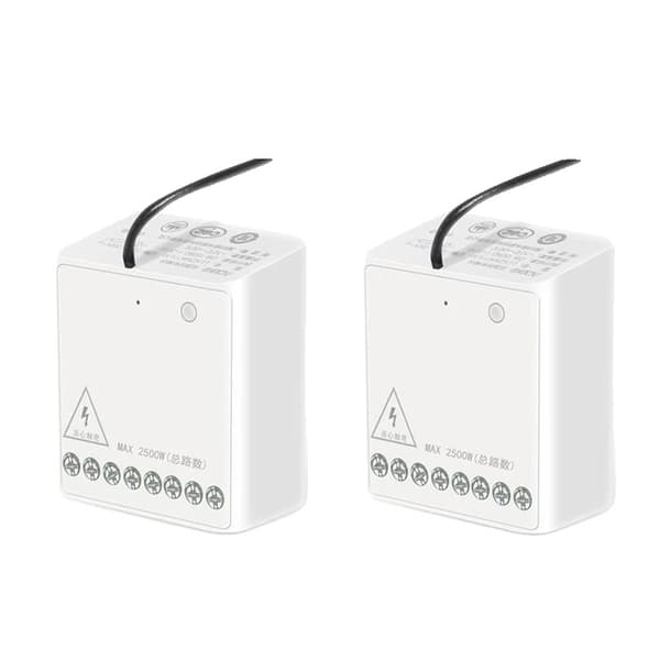 Smart Central Hub, Multi Mode Kompatibilitet, ZigBee 30 Teknologi, 2 stk relæ