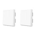 Miniatyrbild 1 av 2: Smart Väggströmbrytare, ZigBee Anslutning, Ingen Neutralledning Krävs, 2X D1 med Neutral 3K