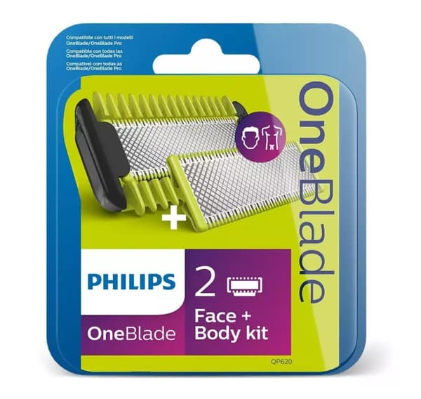 Philips, OneBlade Face and Body kit, QP620/50