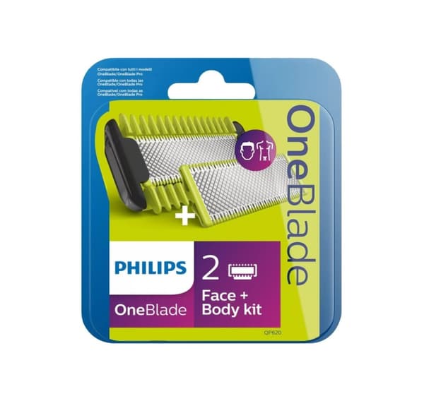 Philips, OneBlade Face and Body kit, QP620/50
