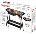 Miniatyrbillede 3 af 3: Techwood Stand Barbecue TBQ-836P