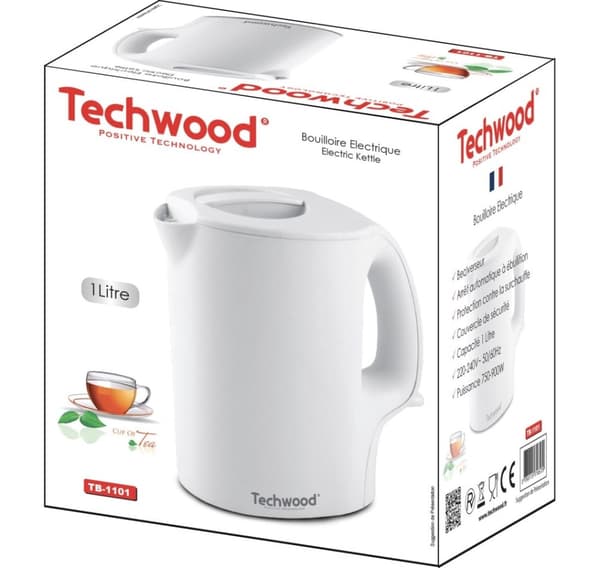 Techwood vedenkeitin TB-1101 1L
