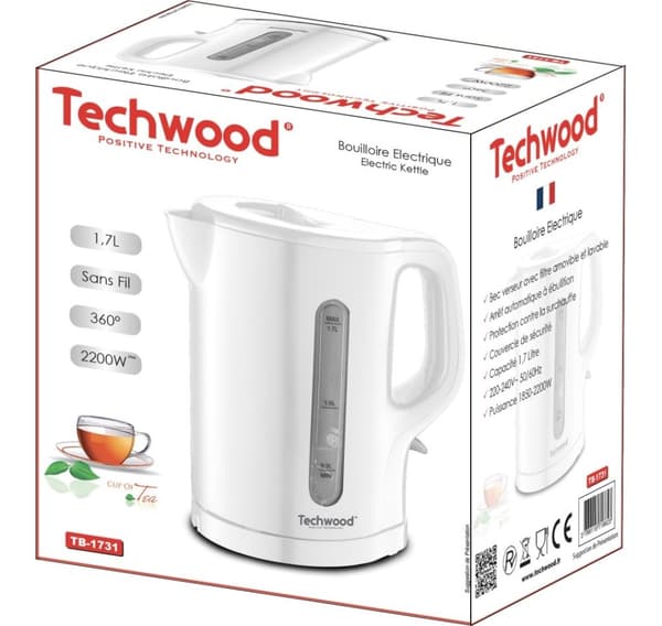 Techwood vannkoker TB-1731 1,7L