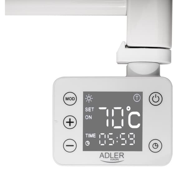Adler, LED elektrisk baderomsradiator, AD 7824