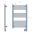Miniatyrbilde 9 av 10: Adler, LED elektrisk baderomsradiator, AD 7824
