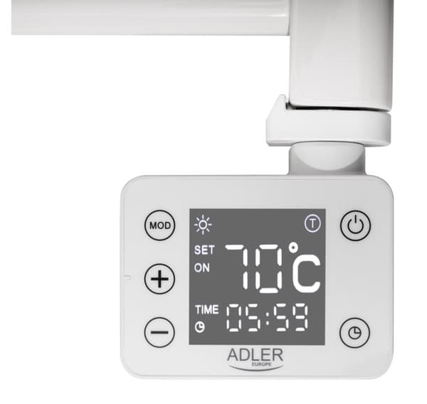Adler, LED elektrisk badeværelsesradiator, AD 7823