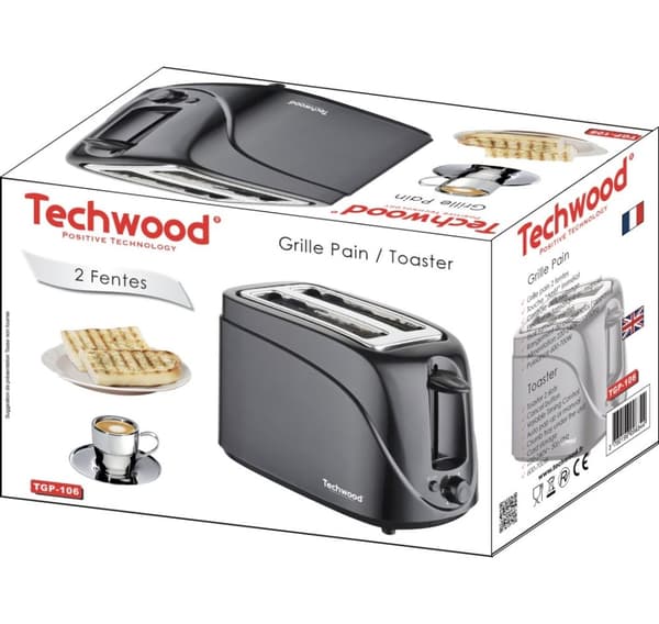 Techwood brödrost TGP-106