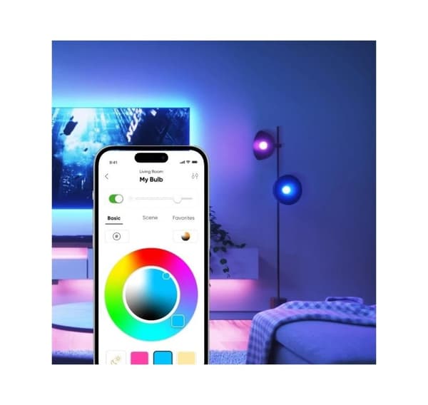 Nanoleaf, Essentials Smart A60 Bulb Matter WiFi 900Lm 2700-6500K, 2 stk.