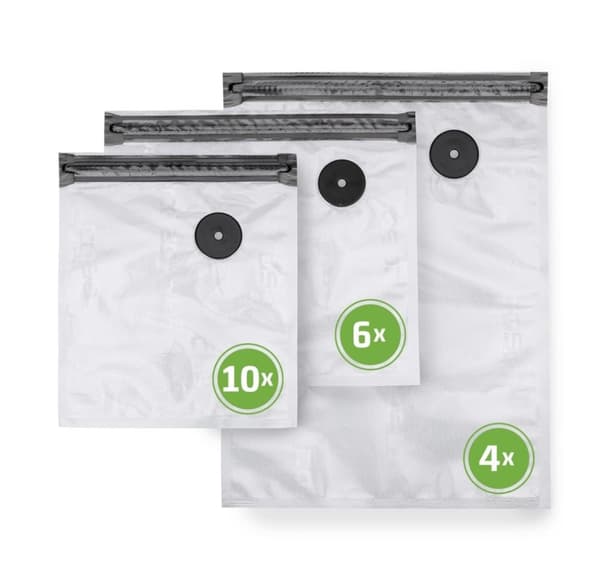 Caso, Vacu ZIP-Bags Set, 01243