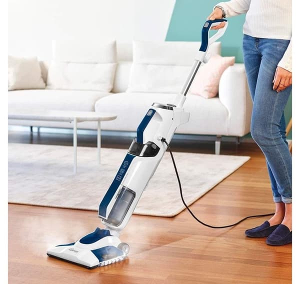 Polti, Dammsugare ångmopp med bärbar ångtvätt, PTEU0299 Vaporetto 3 Clean_Blue