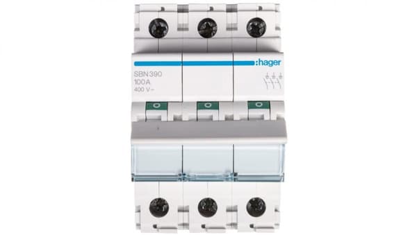 Modulær afbryder 100A 3P SBN390