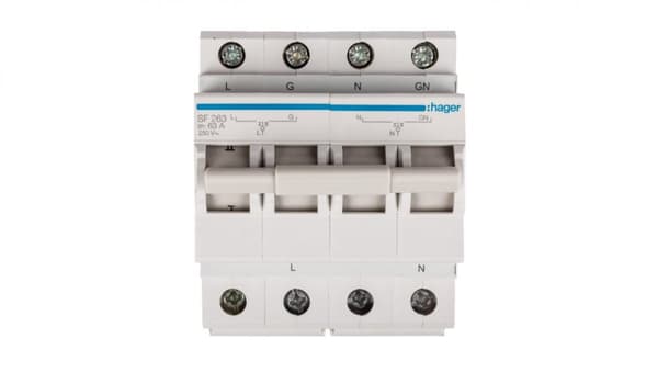 Modulær switch-netværksgenerator 2P 63A SF263