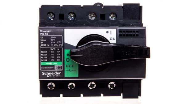 Isolatorafbryder 4P 63A INS63 28903